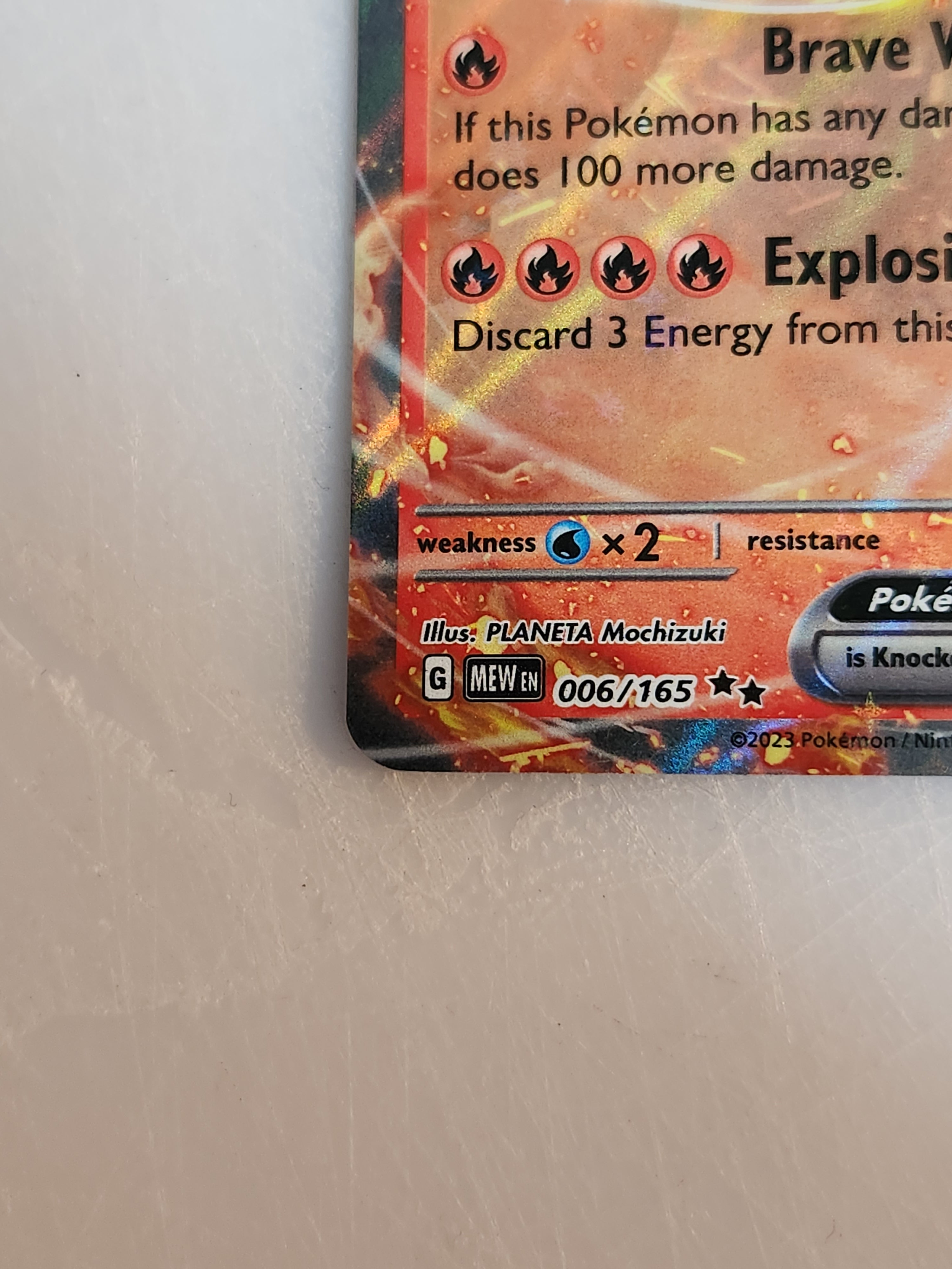 Charizard ex 006/165