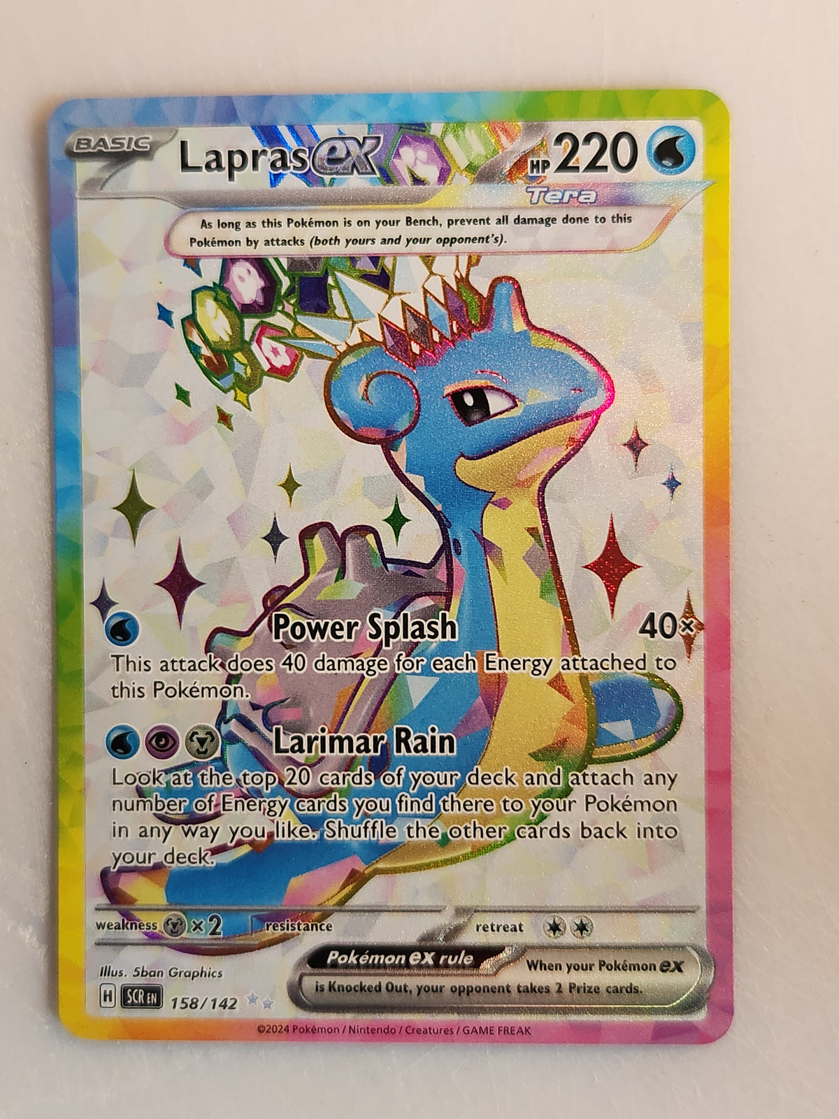 Lapras ex 158/142