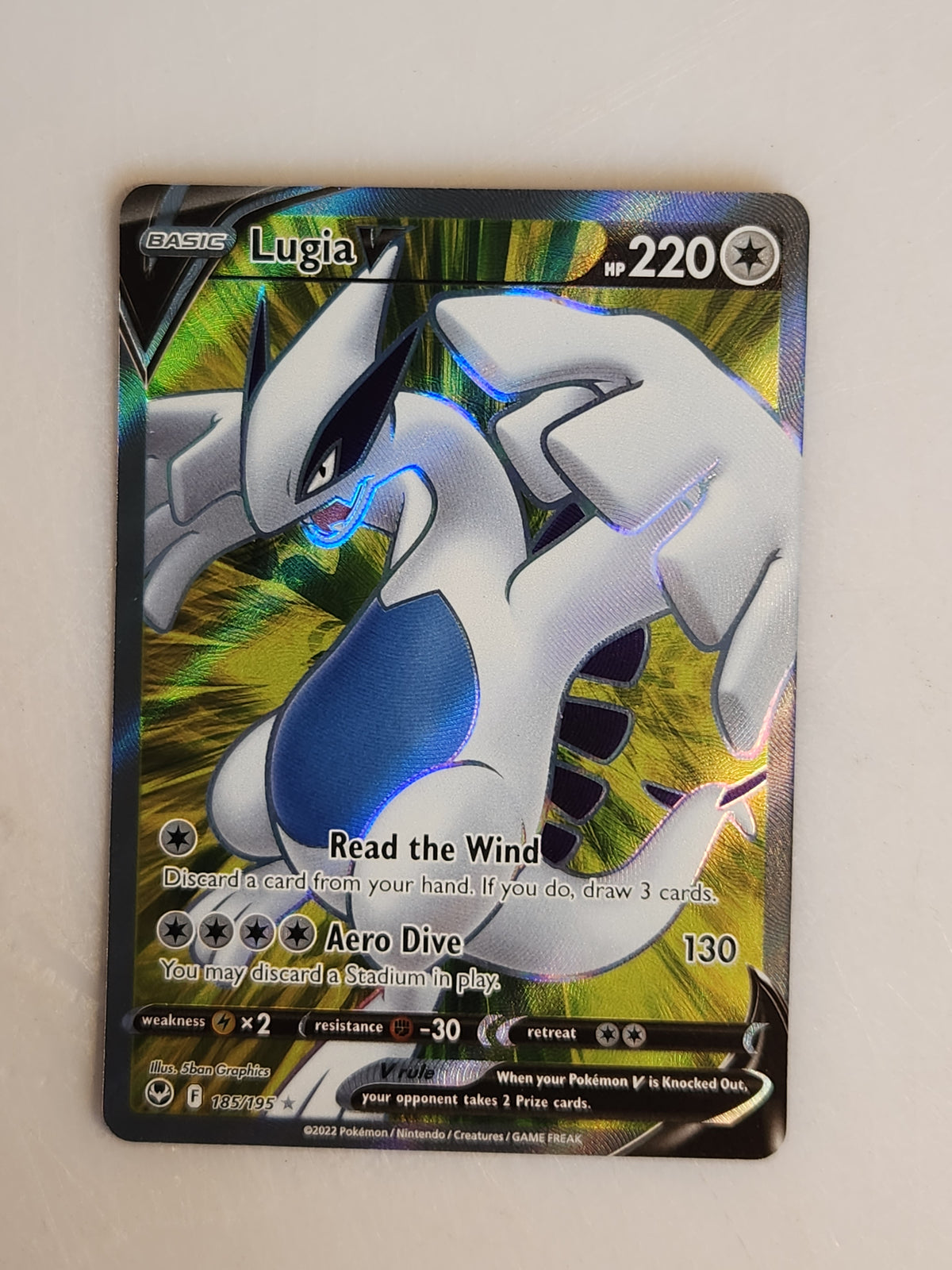 Lugia V 185/195