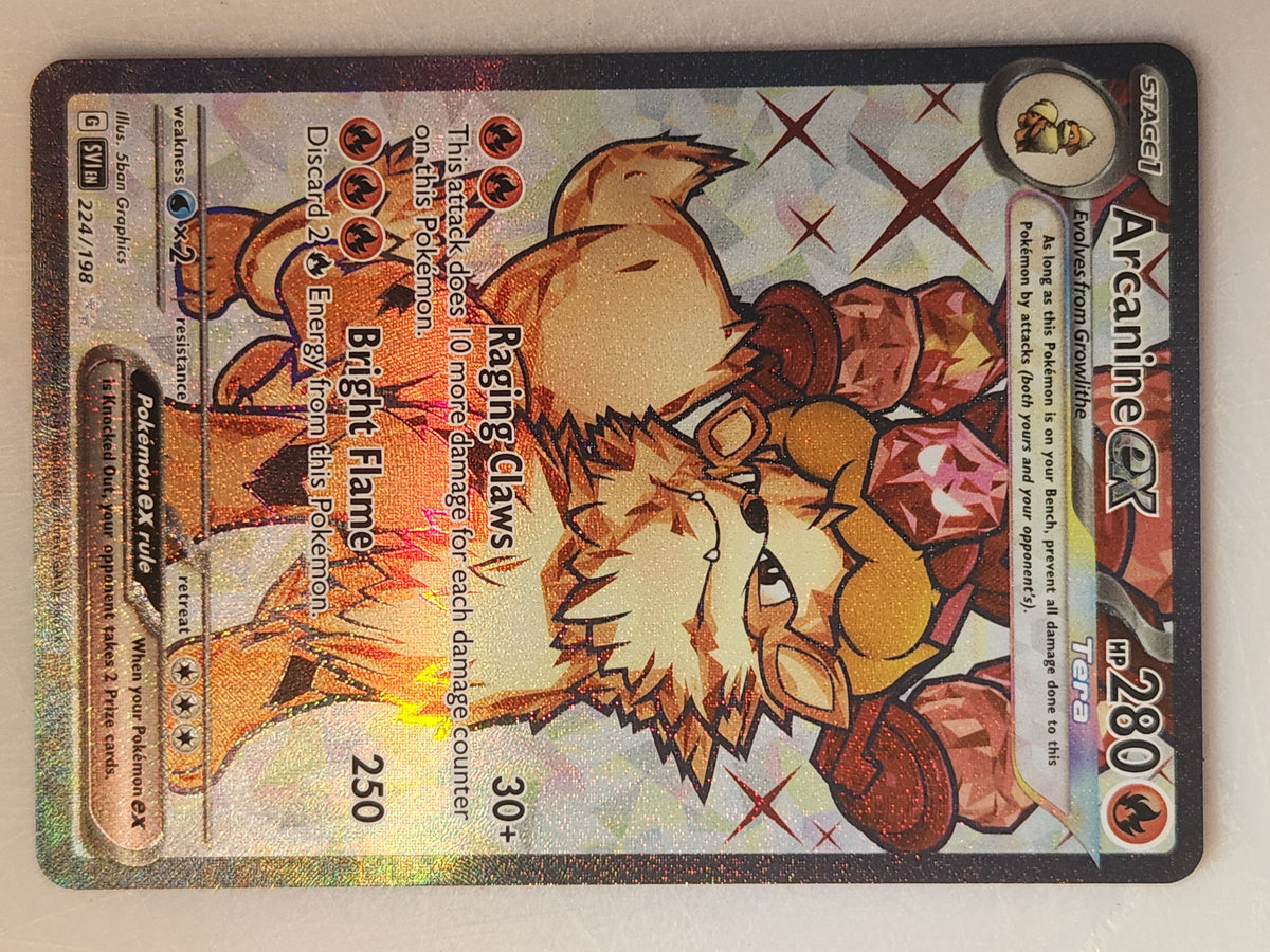 Arcanine ex 224/198 NM+