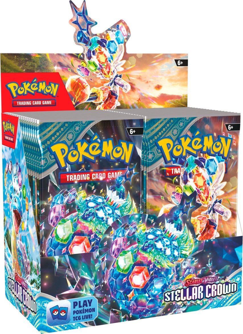 Pokemon Stellar Crown Booster Box (36 packs)